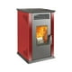 thumbnail image 1 of Calefactor a Pellet Amesti Italy 8100 plus Rojo, 1 of 5