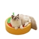 thumbnail image 1 of Rascador De Cama Con Forma Redonda De Sisal De Frutas, 1 of 6
