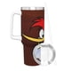 thumbnail image 3 of Pájaro Loco Vaso aislado de acero inoxidable con asa, diseño temático, regalo para familia, amigos y fans; incluye pajita y encaja en el portavasos estándar, 40 oz, 3 of 6
