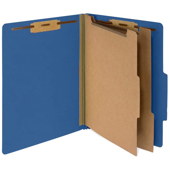 Carpetas de clasificación Blue Summit Supplies 10 unidades