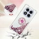 thumbnail image 4 of FOXDOCK Funda Glitter Líquida para Xiaomi Redmi Note 14 Pro Plus 5G con Anillo Brillante, TPU Antichoques y Esquinas Reforzadas, Soporte, 4 of 6