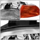 thumbnail image 4 of Faros DNA MOTORING para Honda Civic 1992-1995, acabado cromo y lente clara, 4 of 7