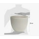 thumbnail image 3 of Macetero Plastico Redondo 30cm cafe, 3 of 3