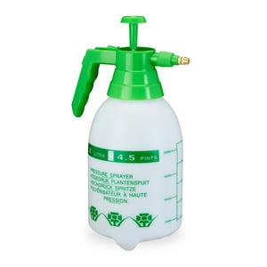 Pulverizador Botella De Presión De Mano Con Boquilla Ajustable Fumigador De Jardin