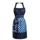 thumbnail image 1 of Delantal Alex Virtue azul a cuadros con bolsillo, 1 of 8