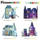 thumbnail image 4 of Bloques de construcción PicassoTiles Haunted House con 8 figuras, 57 piezas, 4 of 9