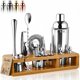 thumbnail image 1 of Kit de Bartender Barillio 23 Piezas Acero Inoxidable Plateado, 1 of 7