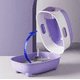 thumbnail image 3 of Arenero Gato Roro Caja De Arena Cerrada Baño Sanitario Gatos Roro Color Violeta - 1000246, 3 of 3