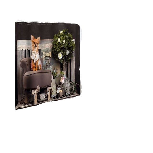 CORTINA DE BAÑO CON FORRO DE DUCHA 180 cm L31