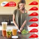 thumbnail image 3 of Contenedores de delicatessen QUIDDITY WARE de 950 ml con tapas a prueba de fugas, paquete de 50, 3 of 5