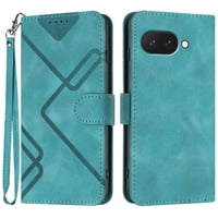 Funda Foxdock Para Google Pixel 9A – Tipo Libro Con Soporte, Billetera, Correa Y Diseño Elegante