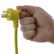 thumbnail image 2 of Cable de extensión Conntek, 2,7 m, calibre 16/3, conector I-Ring amarillo, 2 of 6