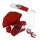 thumbnail image 1 of Ropa Para Muñecas De 17cm, Juguete Para DIY Para Muñecas, Ropa De Muñeca Bonita A La Moda Para Fiesta De Regalo, Color Rojo, 1 of 3