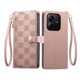 thumbnail image 1 of Funda Billetera con Cierre para [Xiaomi Redmi Note14] con Tarjetero, Soporte y Correa de ManoRosa, 1 of 5