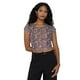 thumbnail image 1 of Polera Mujer Malla Manga Corta Negro Corona, 1 of 5
