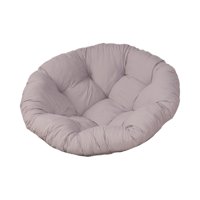 Ioensy - Cojín Colgante Para Silla De Exterior Con Forma De Huevo, Para Balcón Y Sala De Estar, Color Gris.