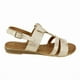thumbnail image 1 of Sandalia New Walk Plana Dorada, 1 of 6