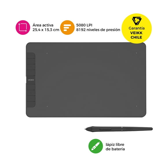 Tableta Gráfica Digitalizadora VK1060