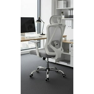 Cosas Casa - Silla De Escritorio - Oficina - Gamer Houston Gris