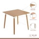 thumbnail image 3 of Mesa Cuadrada de Comedor Eames - Madera, 3 of 3