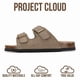 thumbnail image 3 of Sandalias infantiles Project Cloud de cuero genuino con plantilla de corcho, 3 of 4