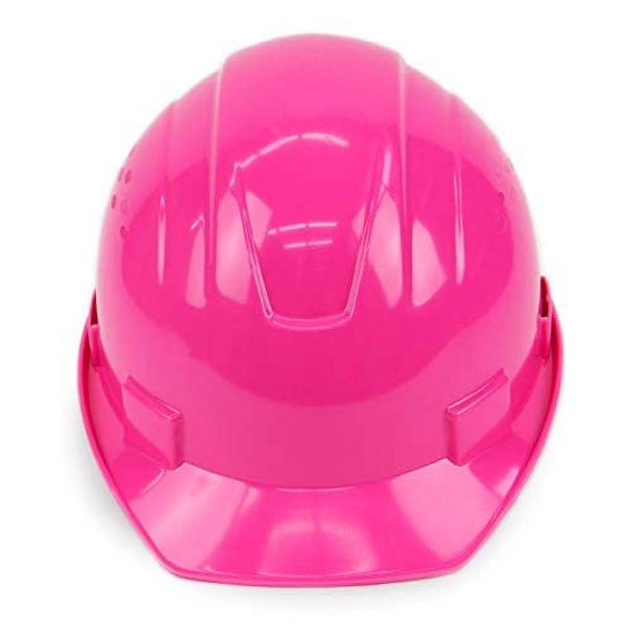 Casco de seguridad RK Safety HP14 estilo gorra de alta visibilidad rosa