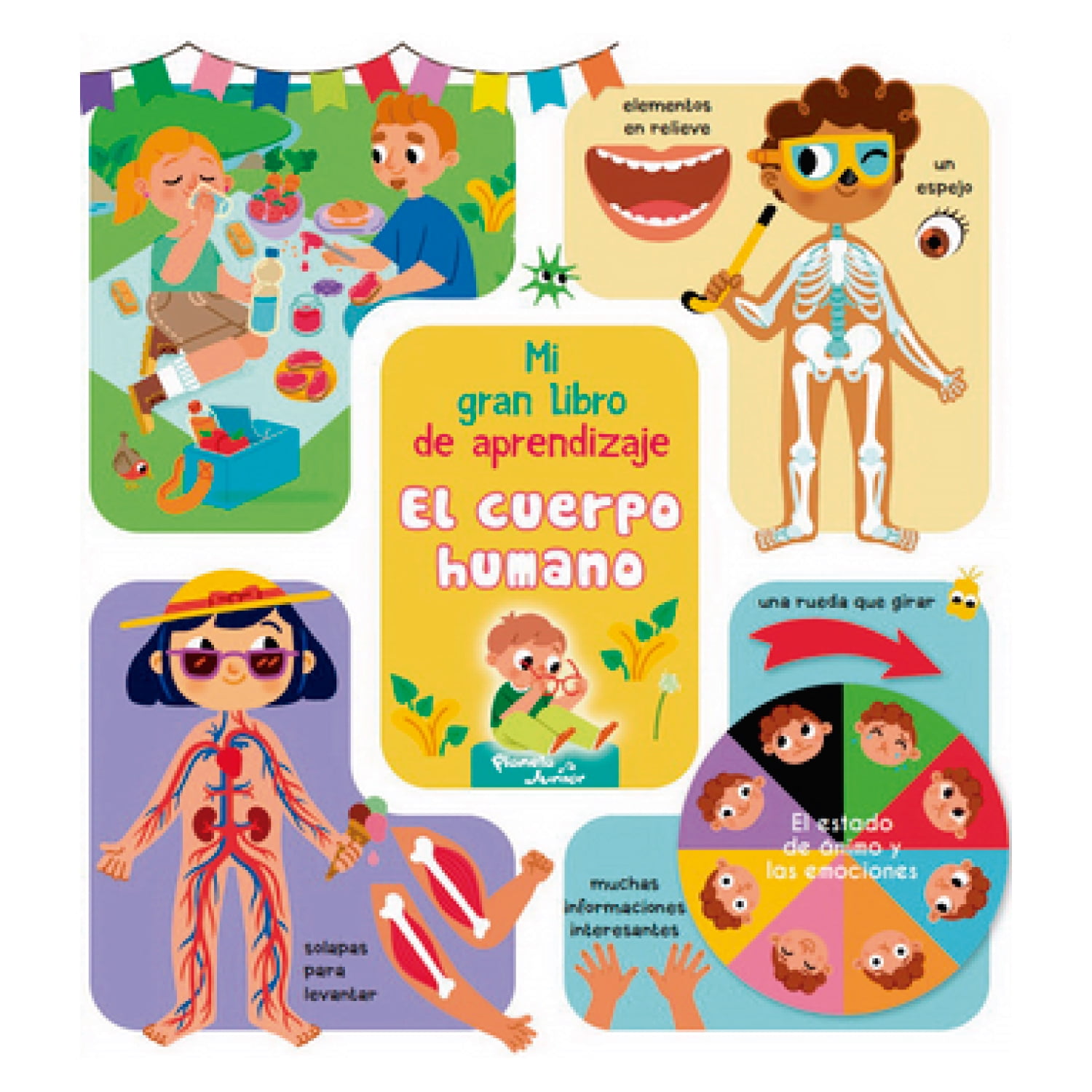 Planeta Junior - Mi Gran Libro De Aprendizaje - El Cuerpo Humano