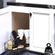 thumbnail image 2 of Cesta extraíble Simple Houseware negra 43.7 x 24.6 x 12.7 cm, 2 of 7