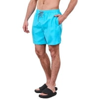 Likeshop - Traje De Baño Hombre Forro Malla Colores Liso 1213