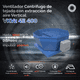 thumbnail image 2 of VENT. CENTR. TEJADO AIROLITE VKVz 4E 400, 2 of 4