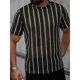 thumbnail image 2 of Polera Hombre De Punto Tejida Manga Corta Hilo Moda 0283, 2 of 3