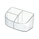 thumbnail image 1 of Estuche Organizador De Baño Con Soporte Para Brochas De Maquillaje Para Artículos Diversos De Dormitorio Pequeño Y Blanco, 1 of 5