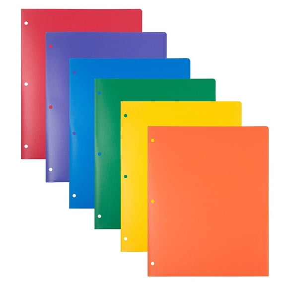 Carpeta de archivo JAM Paper 24 cm colores surtidos 12 uds/paquete