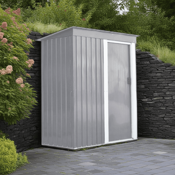 Bodega De Jardin Gris 1.38 M2 181x162x86 Cm