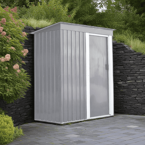 Igpro - Bodega De Jardin Gris 1.38 M2 181X162X86 Cm