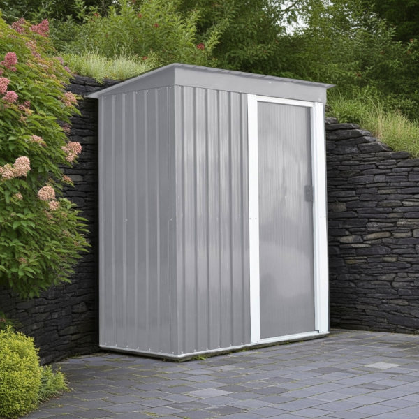 Igpro - Bodega De Jardin Gris 1.38 M2 181X162X86 Cm