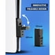 thumbnail image 2 of HUB USB-C para cargador de mando PS5 con diseño plegable de 2 puertos, ahorra espacio, compatible con PS5 Slim/PS5 Pro.-Negro, 2 of 6
