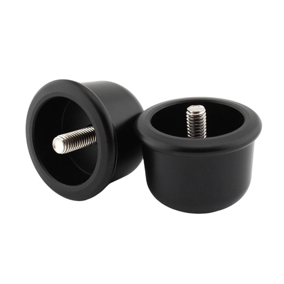 2 Tapas De Puños De Manillar Para Triumph Scrambler 1200XC 2018-2022 Negro