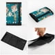 thumbnail image 5 of ChalkZone Cartera Trifold para Hombres, 8 Ranuras para Tarjetas, 1 Ventana de ID, Tarjetero Delgado con Bolsillo de Efectivo con Cremallera para Uso Cotidiano, 5 of 6