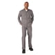 thumbnail image 1 of Camisa de trabajo Dickies de manga larga plateada para hombre, talla M, 1 of 6