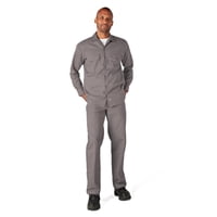 Camisa De Trabajo Dickies De Manga Larga Plateada Para Hombre, Talla M