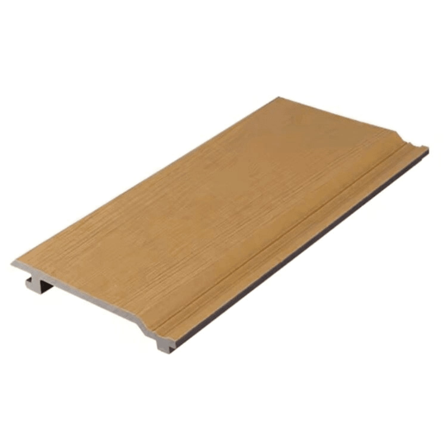 Klik Muebles - Pack De 5 Revestimientos Siding Plano Wpc Exterior Color Madera Clara