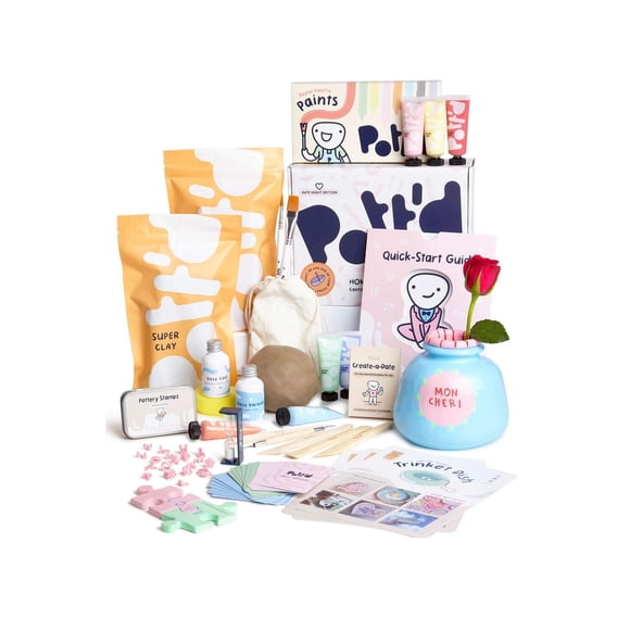 Kit de arcilla de secado al aire Pott'd Edición Especial Noche de Cita 2 kg