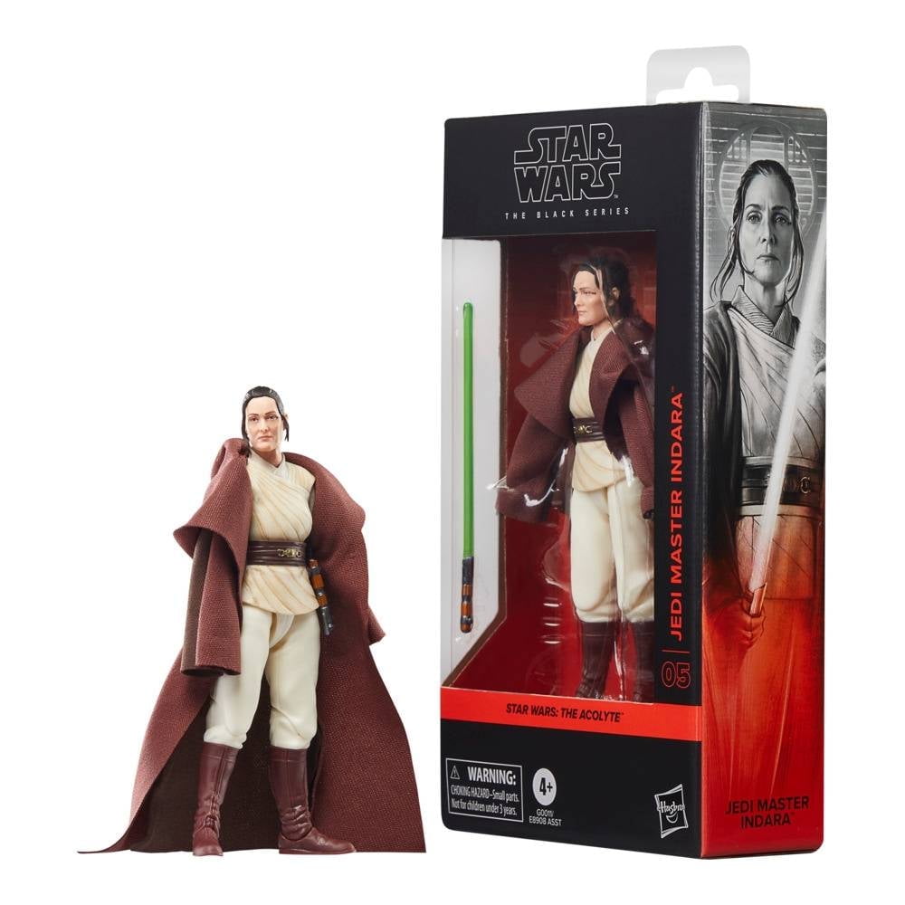 Figura De Acción Hasbro Star Wars Black Series Jedi Master Indara