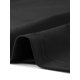 thumbnail image 5 of INSPIRE CHIC Vestido de Manga Larga para Mujer Cuello Redondo Cintura Alta Fruncido Vestidos Fluidos Mini con Bolsillos S Negro, 5 of 6