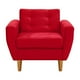 thumbnail image 1 of Sofa Bote 1c Felpa 04 Rojo, 1 of 6