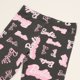 thumbnail image 2 of Calza Niña Full Print Logo Negro Barbie, 2 of 4