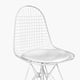 thumbnail image 2 of Silla diseno Generico Wire Blanco, 2 of 5