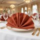 thumbnail image 5 of REGALWOVEN Juego de 6 Servilletas de Tela, Algodón Lavable y Reutilizable para Mesa, Cena en Casa, Restaurante, Bodas y Eventos Rojo 15x15 pulgadas, 5 of 6