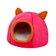 thumbnail image 3 of Cama Para Gatos Con Juguete Colgante Con Cojín Extraíble Lavable Para Kitty Red, 3 of 5